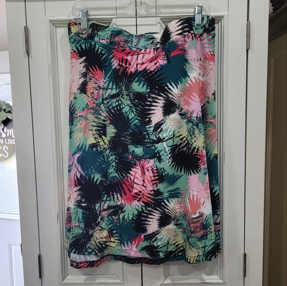Ava & Viv Tropical Skirt - Picture 1 of 4